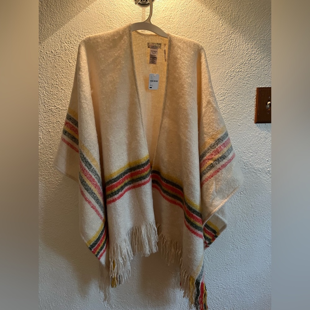 Free People fringe shawl